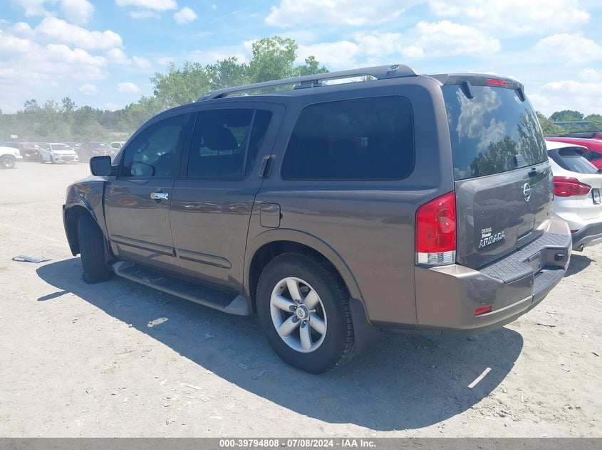 2013 Nissan Armada Sv/Sl/Platinum VIN: 5N1BA0ND4DN614152 Lot: 39794808