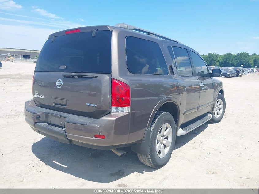 2013 Nissan Armada Sv/Sl/Platinum VIN: 5N1BA0ND4DN614152 Lot: 39794808
