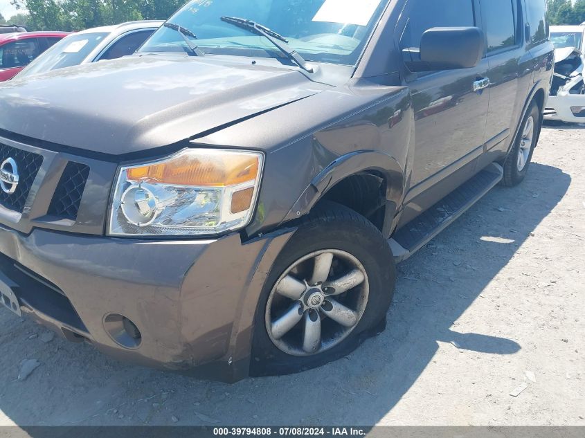 2013 Nissan Armada Sv/Sl/Platinum VIN: 5N1BA0ND4DN614152 Lot: 39794808