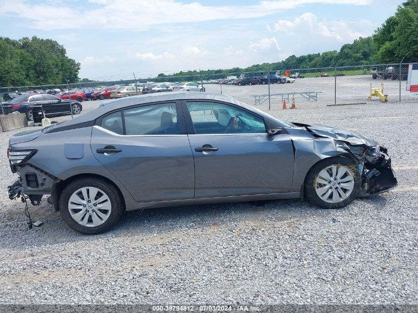 2024 Nissan Sentra S Xtronic Cvt VIN: 3N1AB8BV6RY202756 Lot: 39794812