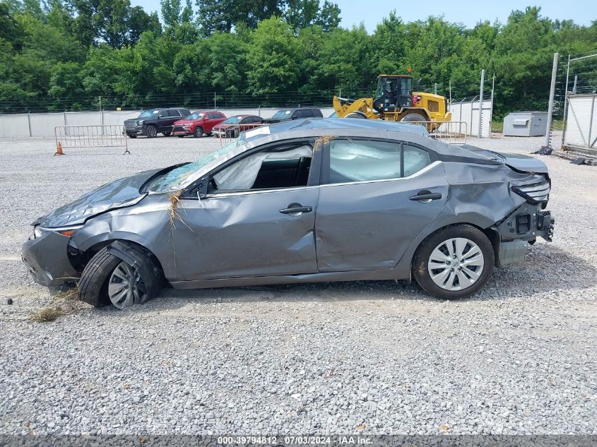 2024 Nissan Sentra S Xtronic Cvt VIN: 3N1AB8BV6RY202756 Lot: 39794812