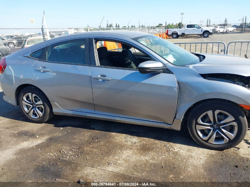 2018 Honda Civic Lx VIN: 2HGFC2F59JH557231 Lot: 39794841