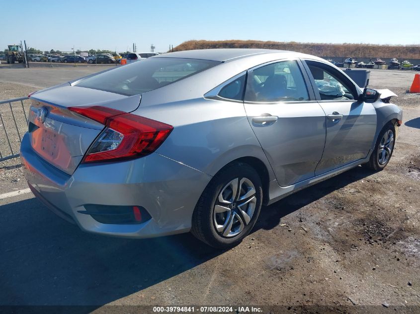 2018 Honda Civic Lx VIN: 2HGFC2F59JH557231 Lot: 39794841