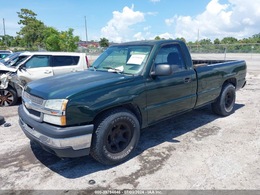 1GCEC14X44Z257111 | 2004 CHEVROLET SILVERADO 1500