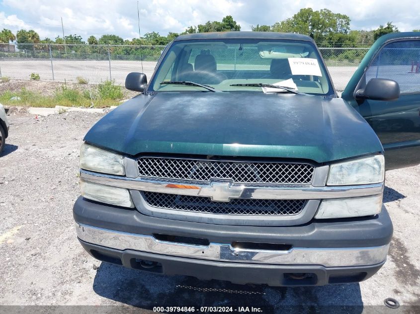 2004 Chevrolet Silverado 1500 Work Truck VIN: 1GCEC14X44Z257111 Lot: 39794846