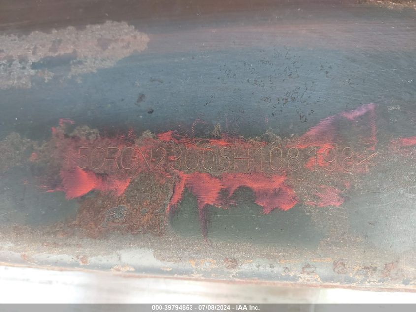 2006 Hummer H2 VIN: 5GRGN23U06H108198 Lot: 39794853