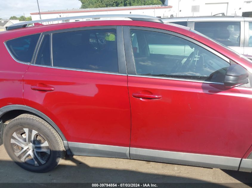 2018 Toyota Rav4 Le VIN: 2T3ZFREV5JW465272 Lot: 39794854