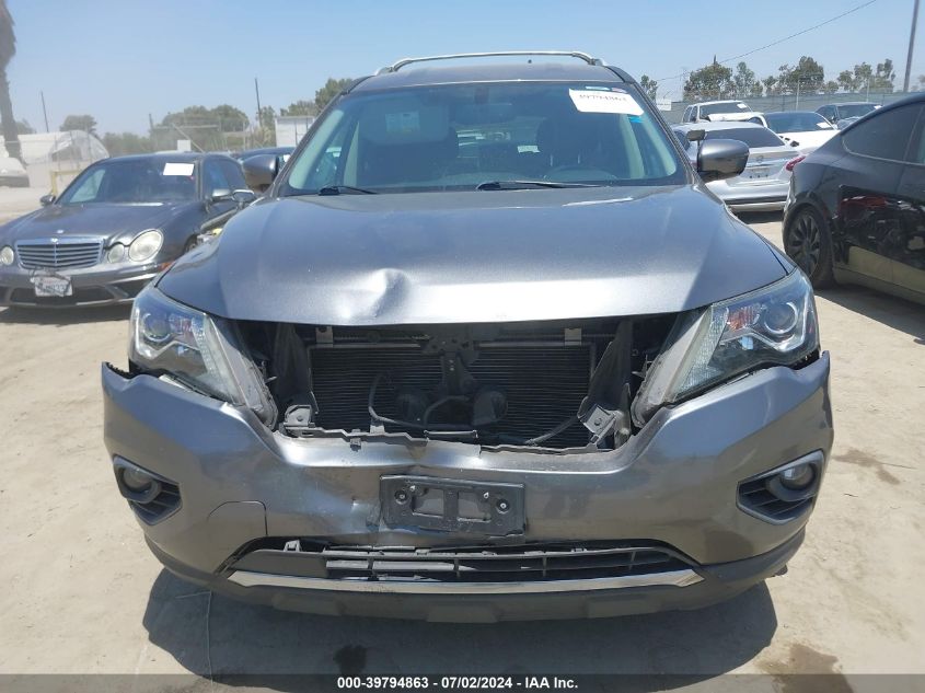 2017 Nissan Pathfinder Sv VIN: 5N1DR2MN7HC630970 Lot: 39794863