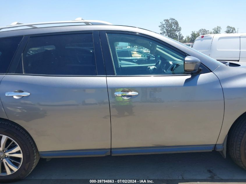 2017 Nissan Pathfinder Sv VIN: 5N1DR2MN7HC630970 Lot: 39794863