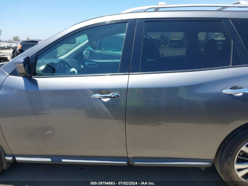 2017 Nissan Pathfinder Sv VIN: 5N1DR2MN7HC630970 Lot: 39794863