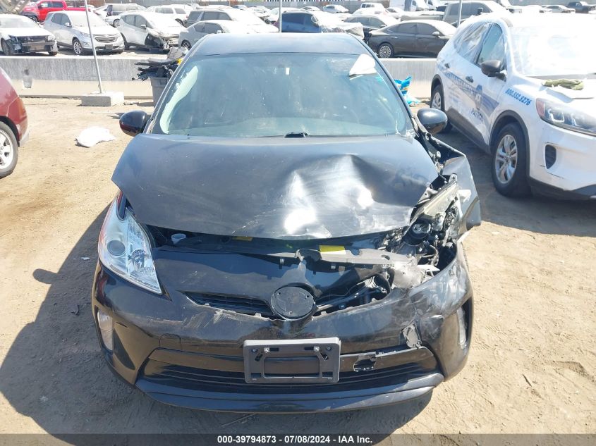 2014 Toyota Prius Two VIN: JTDKN3DU7E0373682 Lot: 39794873