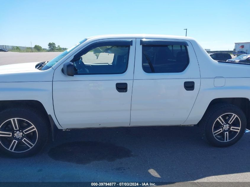 2014 Honda Ridgeline Sport VIN: 5FPYK1F71EB004369 Lot: 39794877