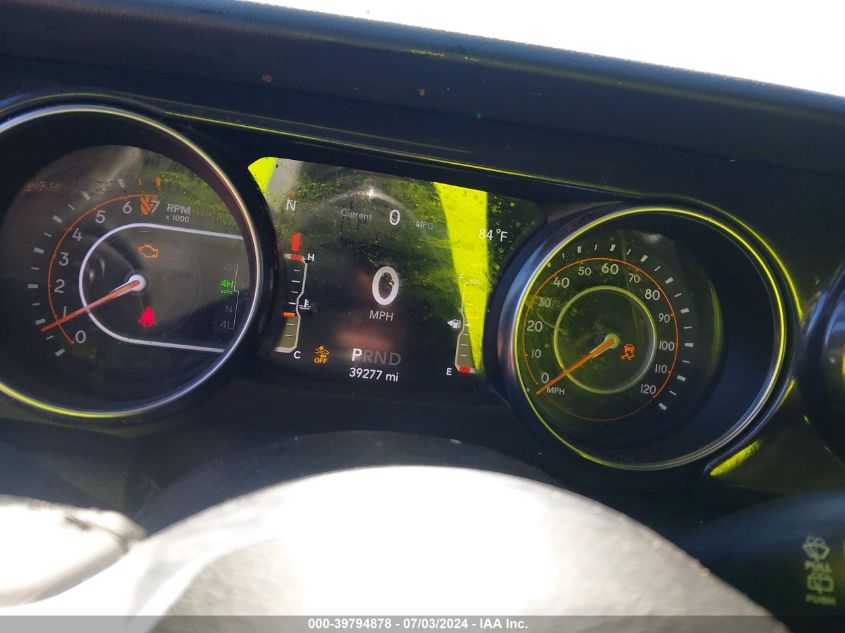 2022 Jeep Wrangler Unlimited Sahara Altitude 4X4 VIN: 1C4HJXEG3NW153958 Lot: 39794878