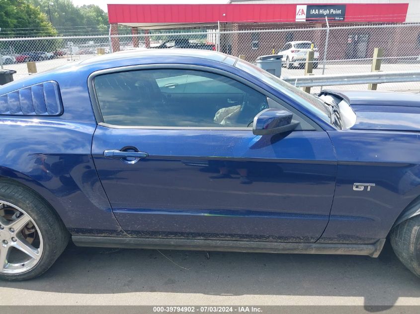 2010 Ford Mustang Gt/Gt Premium VIN: 1ZVBP8CH2A5124471 Lot: 39794902