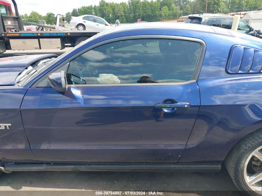 2010 Ford Mustang Gt/Gt Premium VIN: 1ZVBP8CH2A5124471 Lot: 39794902