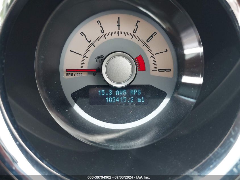 2010 Ford Mustang Gt/Gt Premium VIN: 1ZVBP8CH2A5124471 Lot: 39794902