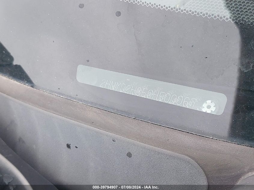 2012 Acura Mdx Technology Package VIN: 2HNYD2H35CH500067 Lot: 39794907