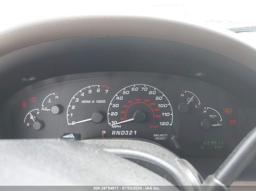 2002 Ford Explorer VIN: 1FMEU733X2A773331 Lot: 39794917