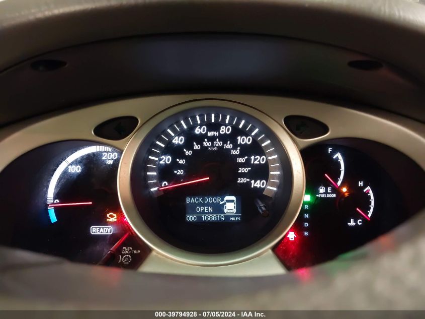 2006 Toyota Highlander Hybrid V6 VIN: JTEEW21A660009538 Lot: 39794928