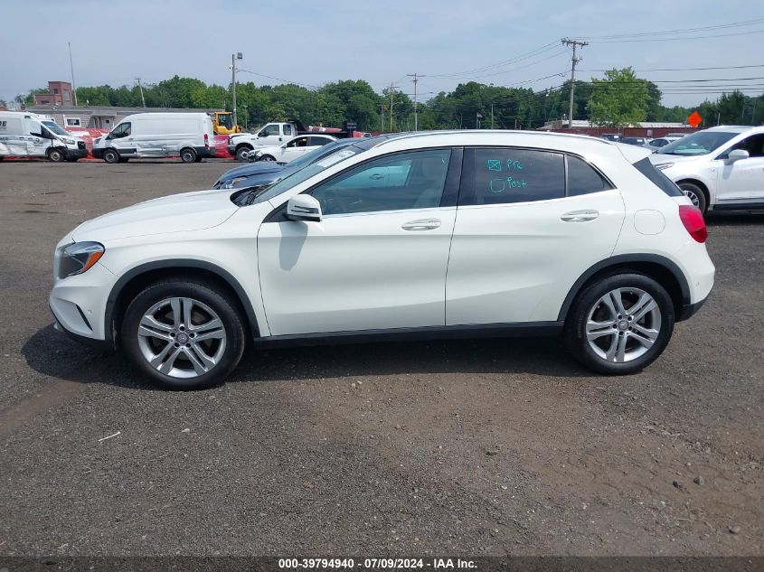 2017 Mercedes-Benz Gla 250 4Matic VIN: WDCTG4GB8HJ350502 Lot: 39794940