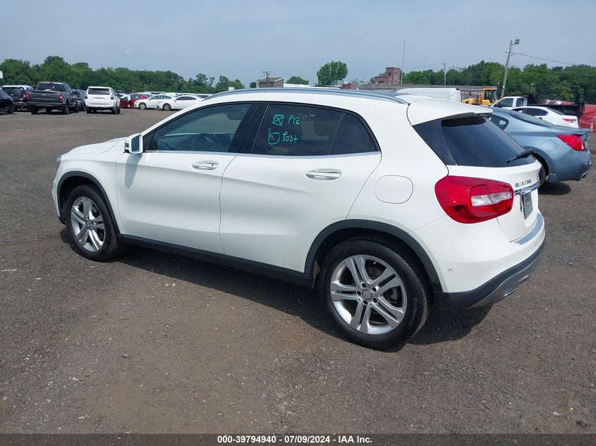 2017 Mercedes-Benz Gla 250 4Matic VIN: WDCTG4GB8HJ350502 Lot: 39794940