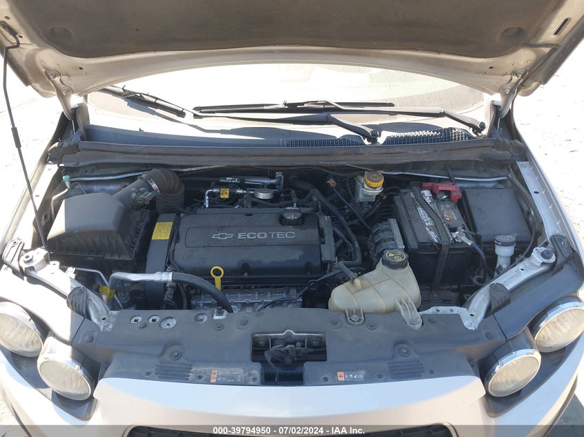 2015 Chevrolet Sonic Lt Auto VIN: 1G1JC5SH3F4136497 Lot: 39794950