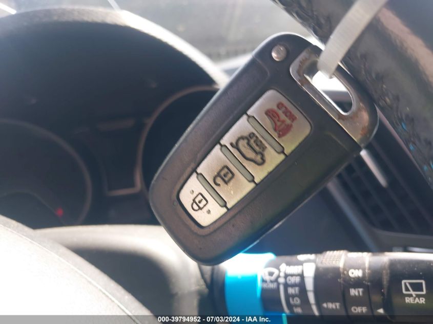 2014 Hyundai Veloster Turbo W/Black VIN: KMHTC6AE8EU205398 Lot: 39794952