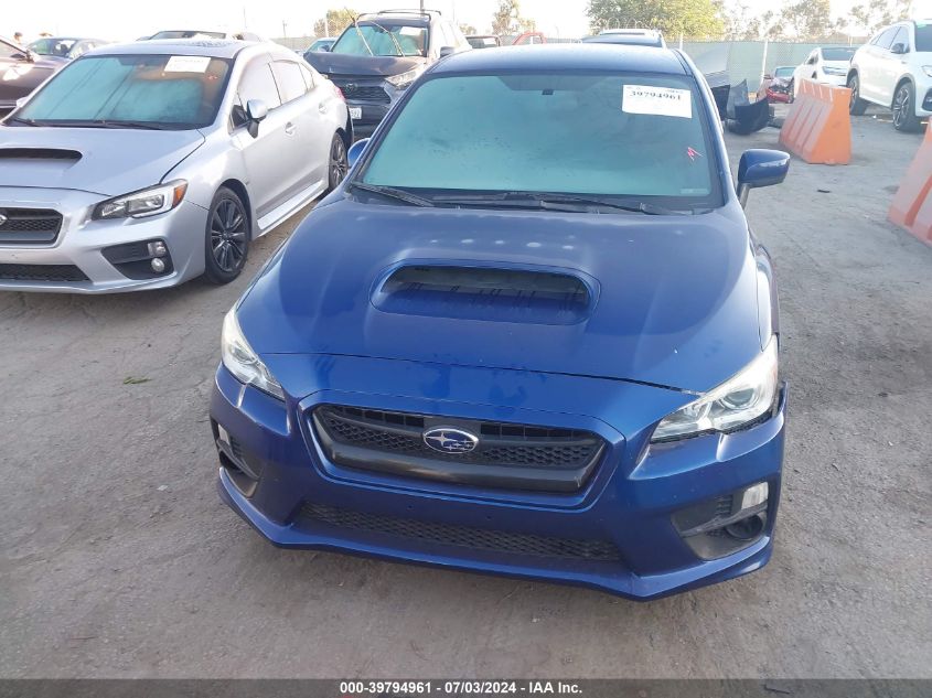 2015 Subaru Wrx VIN: JF1VA1A66F9833002 Lot: 39794961