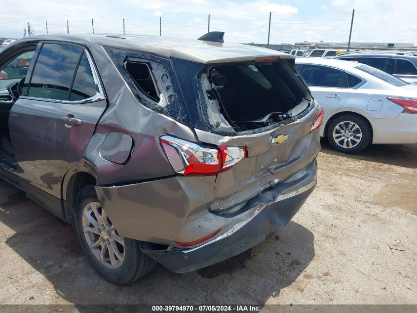 2018 Chevrolet Equinox Lt VIN: 3GNAXJEV6JL106684 Lot: 39794970