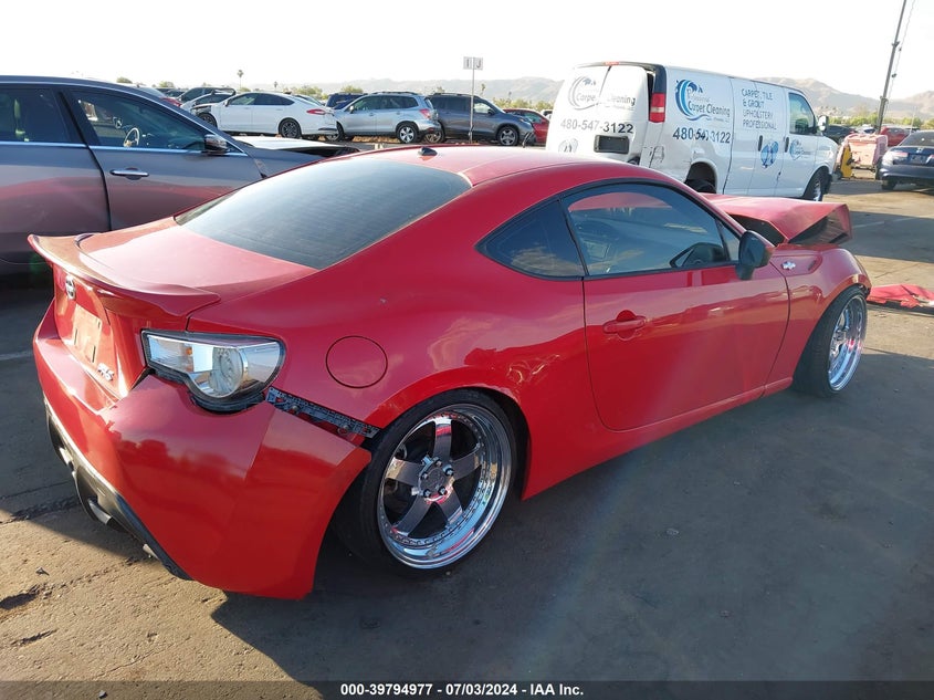 2013 Toyota Scion Fr-S VIN: JF1ZNAA13D2723928 Lot: 39794977