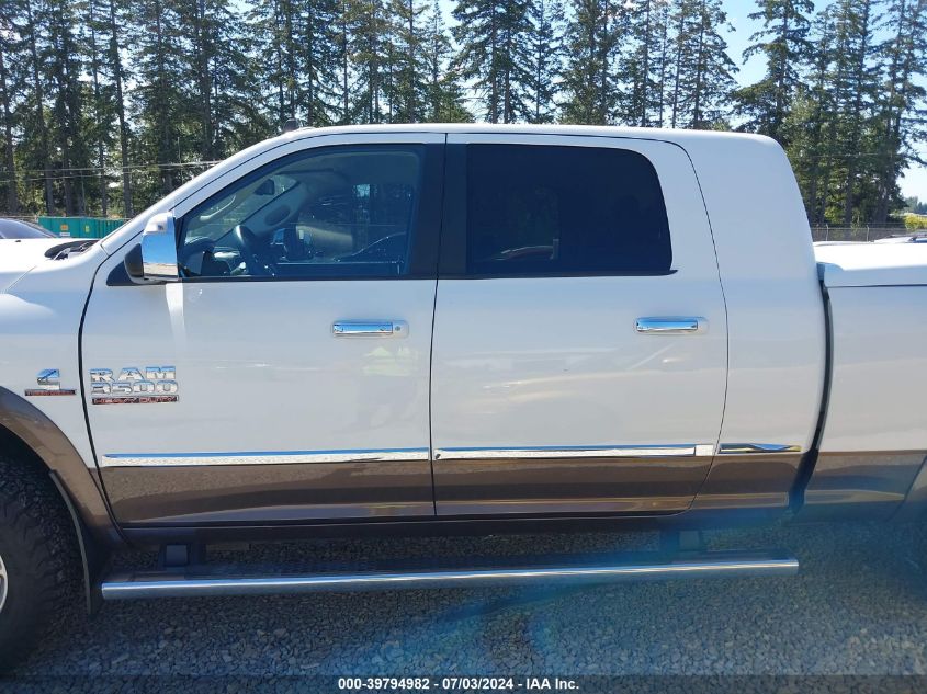 2018 Ram 3500 Laramie Mega Cab 4X4 6'4 Box VIN: 3C63R3ML2JG229342 Lot: 39794982