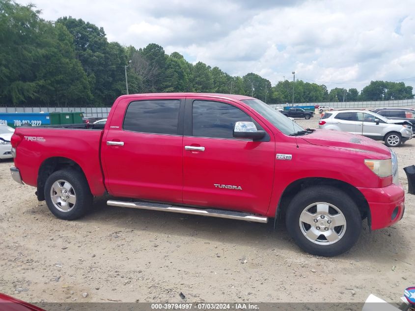 2007 Toyota Tundra Limited 5.7L V8 VIN: 5TBEV58127S456096 Lot: 39794997