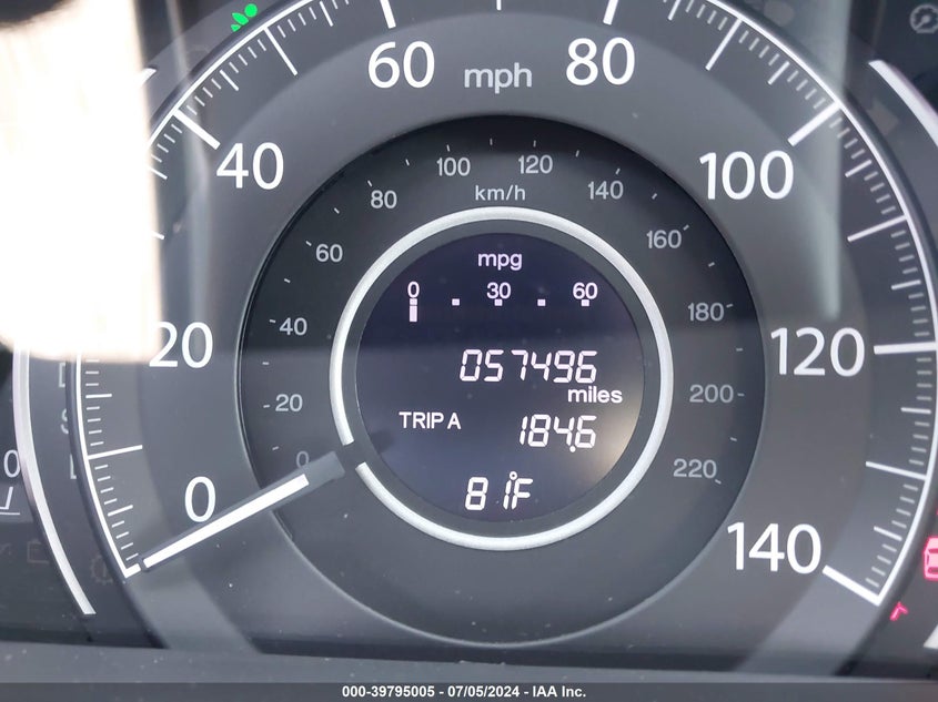 2015 Honda Cr-V Ex VIN: 2HKRM4H59FH634664 Lot: 39795005