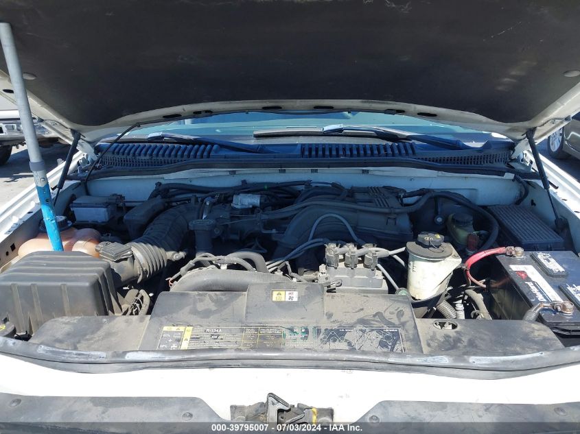 2002 Ford Explorer Xls VIN: 1FMZU62E62ZA42254 Lot: 39795007