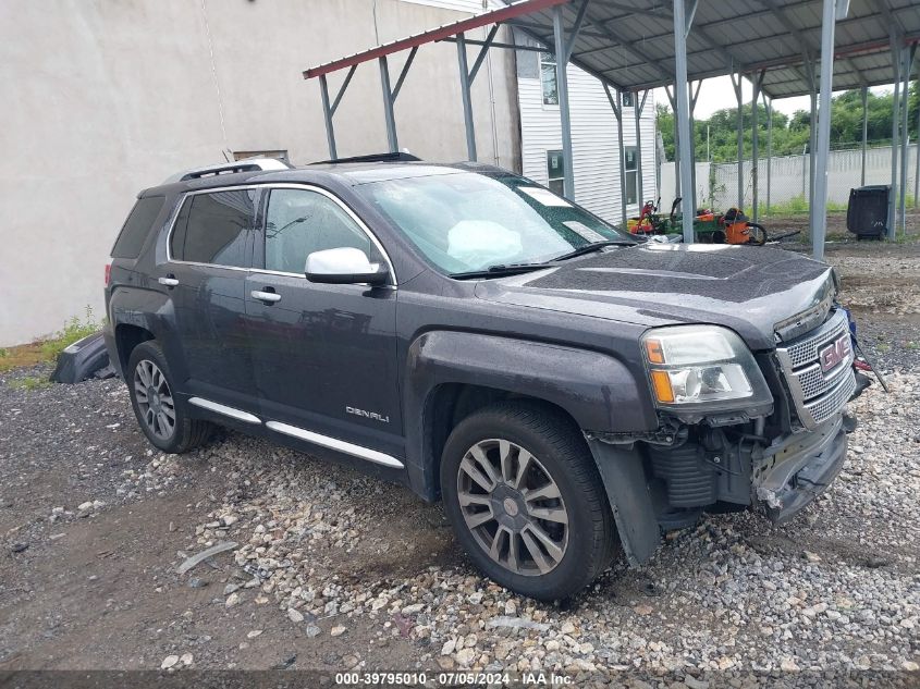 2016 GMC Terrain Denali VIN: 2GKFLVE34G6200175 Lot: 39795010