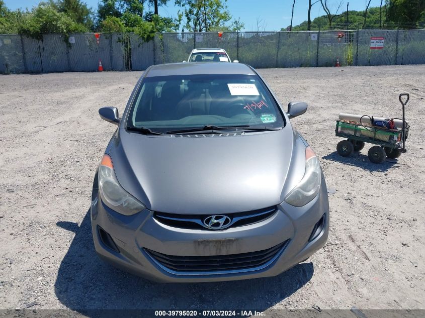 2013 Hyundai Elantra Gls VIN: 5NPDH4AE4DH161410 Lot: 39795020