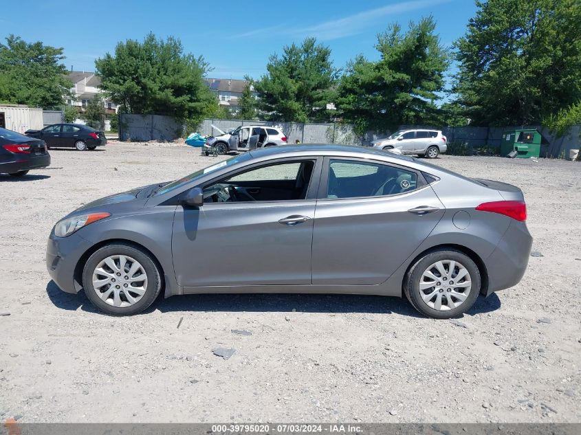 2013 Hyundai Elantra Gls VIN: 5NPDH4AE4DH161410 Lot: 39795020