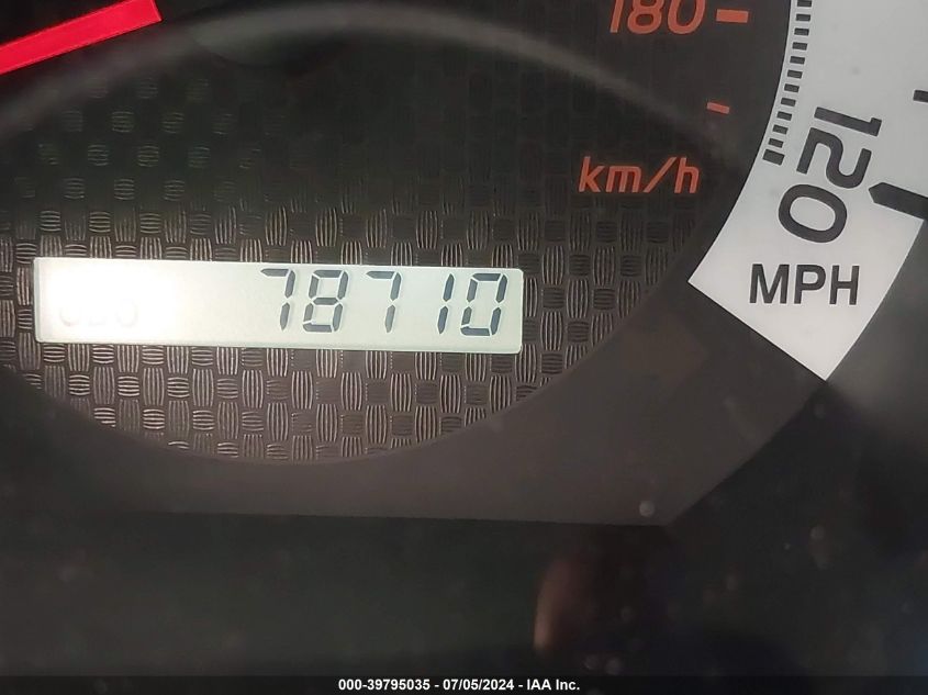 2011 Toyota Tacoma Base V6 VIN: 3TMLU4ENXBM080615 Lot: 39795035