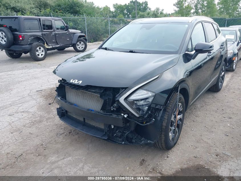 2023 Kia Sportage Ex VIN: 5XYK3CAF4PG018476 Lot: 39795036