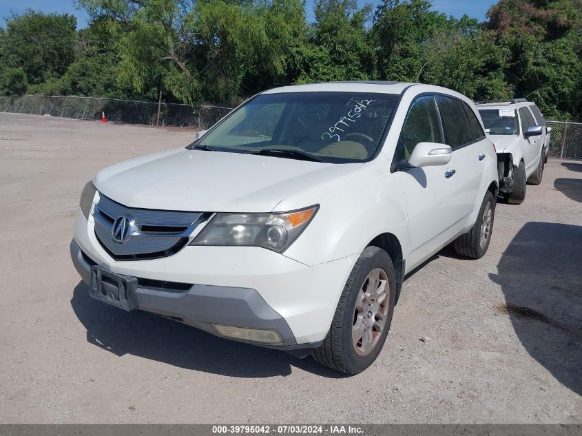 2009 Acura Mdx VIN: 2HNYD28219H528643 Lot: 39795042