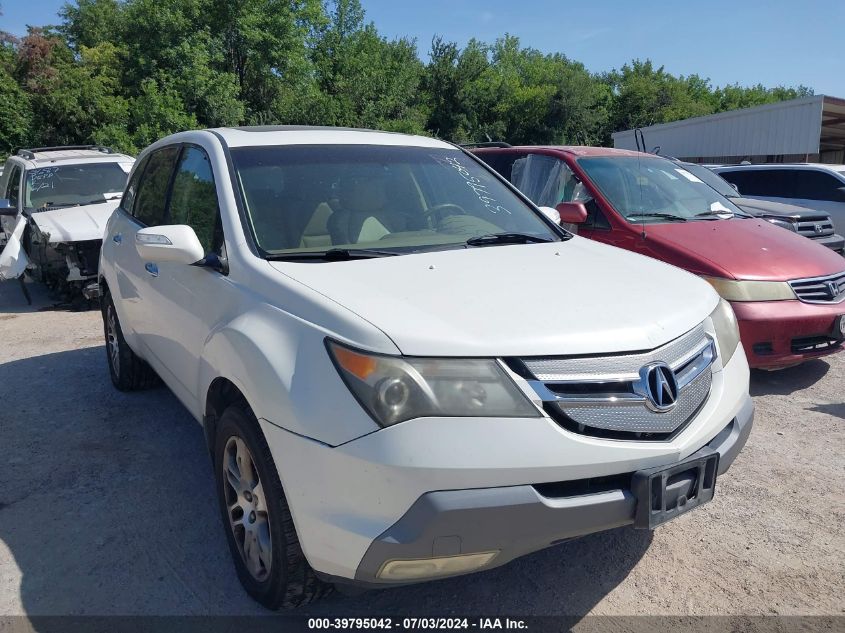 2009 Acura Mdx VIN: 2HNYD28219H528643 Lot: 39795042