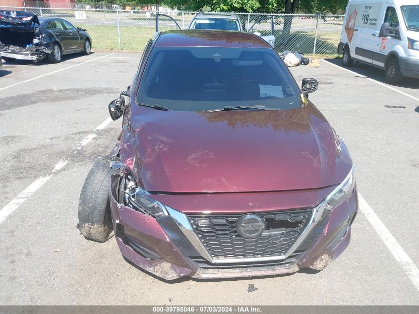 2020 Nissan Sentra Sv Xtronic Cvt VIN: 3N1AB8CV8LY279327 Lot: 39795046