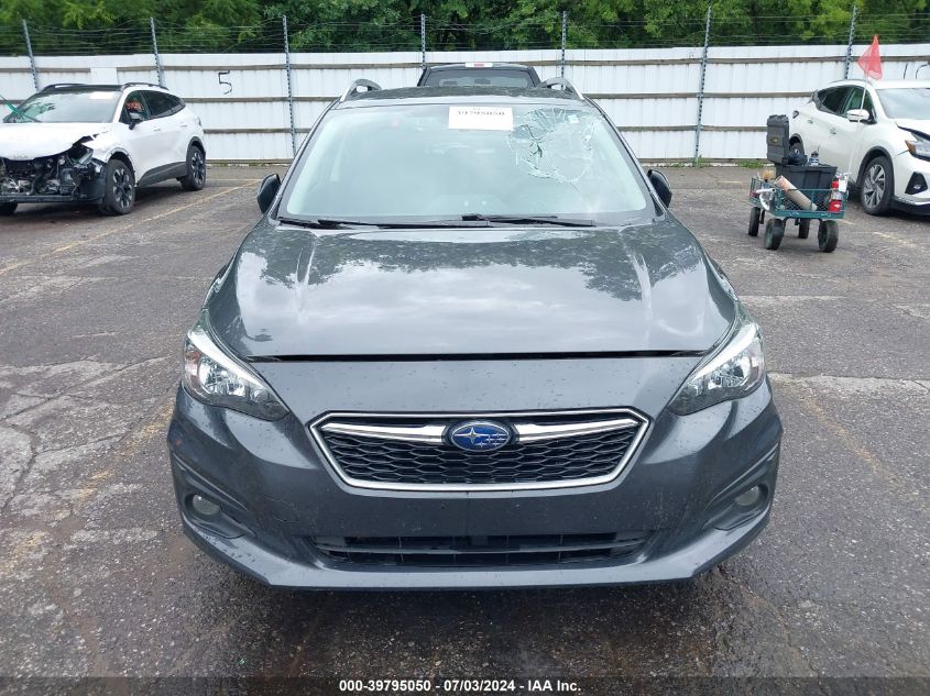 2019 Subaru Impreza 2.0I Premium VIN: 4S3GTAD61K3732214 Lot: 39795050