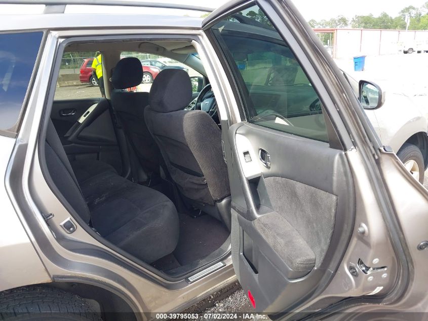 2009 Nissan Murano S VIN: JN8AZ18W19W145359 Lot: 39795053