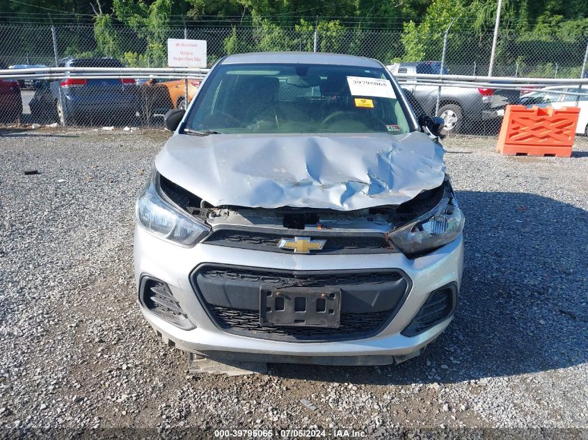 2016 Chevrolet Spark Ls Cvt VIN: KL8CB6SA5GC633160 Lot: 39795065