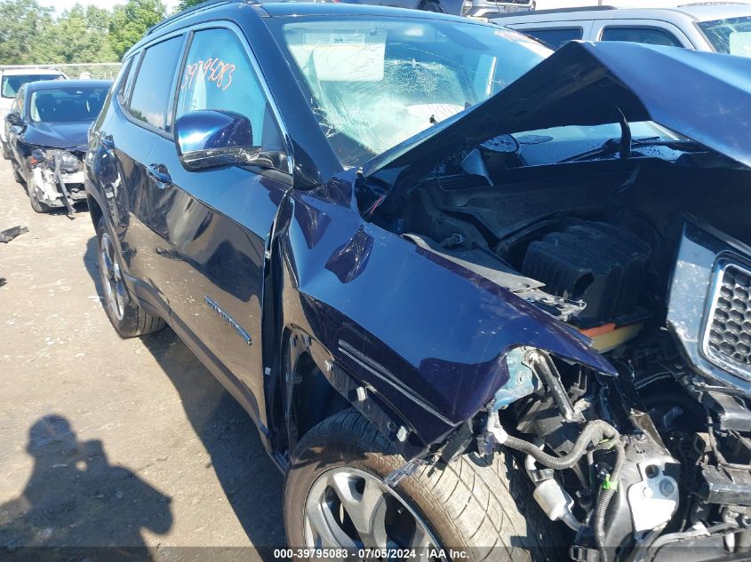 2018 Jeep Compass Limited 4X4 VIN: 3C4NJDCB9JT401915 Lot: 39795083