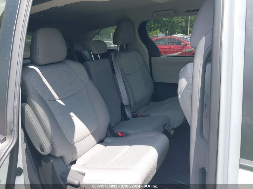 2021 Toyota Sienna Le VIN: 5TDKRKEC5MS057360 Lot: 39795092