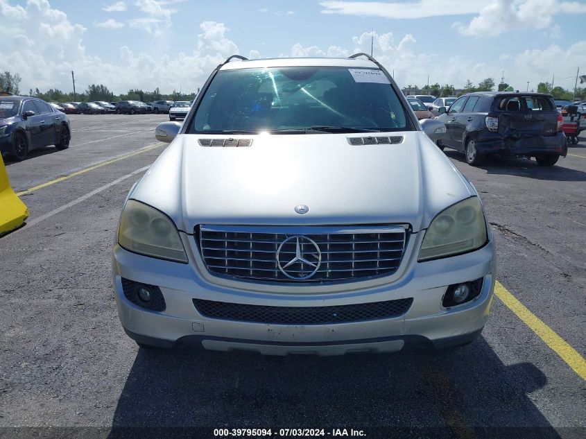 2006 Mercedes-Benz Ml 350 4Matic VIN: 4JGBB86E06A098742 Lot: 39795094