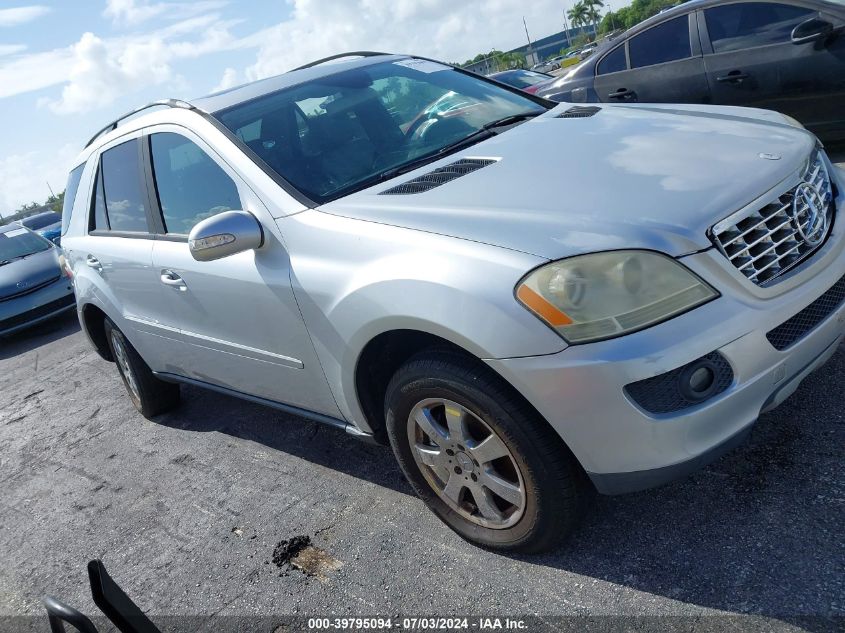 2006 Mercedes-Benz Ml 350 4Matic VIN: 4JGBB86E06A098742 Lot: 39795094