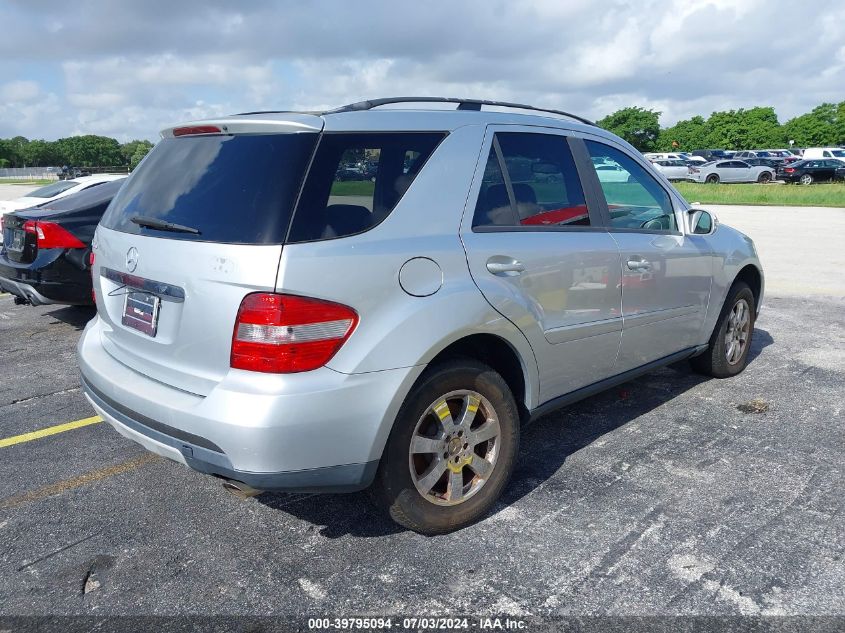 2006 Mercedes-Benz Ml 350 4Matic VIN: 4JGBB86E06A098742 Lot: 39795094